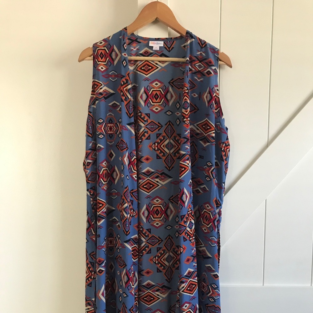 LuLaRoe Joy Sleeveless Cardigan/Duster